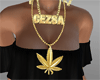 GOLD WEED CHAIN