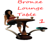 Bronze Lounge Table 1