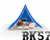 *BK*Blue camping tent