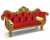 Red&Gold AntiqueCouch