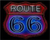Route 66. "66" "stop"