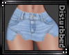 ! Low Rise Bl Jean Mini
