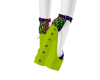 matching colorful shoes