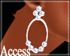 A. Dina Silver Earrings