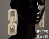 *HS Icy Chain Earrings G