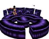 Purple Circular Couch