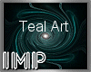 {IMP}Teal Wall Art 7