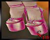 Pink Corset Heels