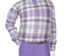 Purple Men's Outfit