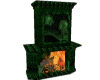 ~Y Toxic Green Fireplace