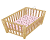Baby crib w/ mobile