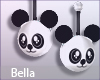 ^B^ Panda Earrings