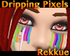 Dripping Pixels Face