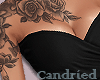 Black Corset + Tattoo