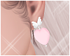 Angelic heart earrings