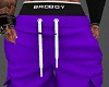 +CARGO JOGGER PURPLE+