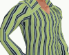 Navy/Cream Stripe Shirt