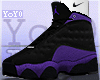 Y. 13's Cout Purple W-S