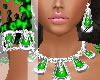 Green Christmas Jewels