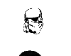 storm trooper head sign