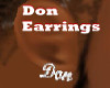 Earings Don Platinum