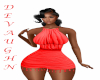 SONJA RED DRESS