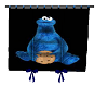 cookie monster curtain
