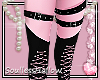 Black/Pink Boot Pant