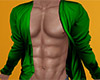 Green Open Shirt 3 (M)