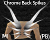 (PB) Chrome Back Spikes