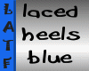 [FW] laced heels blue