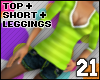 *21* ShortOutfit - Lime
