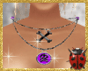 Emo Necklace Purple