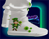 St.Patrick's White Shoes
