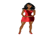 Sexy Red skirt Set