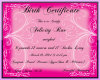 Nagisa Birth Certificate