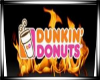 {RJ} Dunkin Donuts Sign