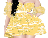 $ Dress Flower Yellow
