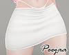 PJ-skirt white RL