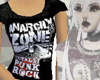 Punk Anarchy Zone Tshirt
