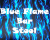 Blue Flame Barstool