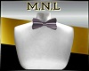 Office Stripes Bow Tie