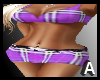 (A) Purple Plaid OutFit
