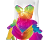 JD| rainbow fairy dress