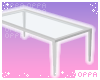 â¡ table | white