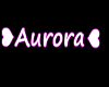 Aurora Name Cutout