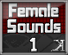 [K] 75 Female Sounds