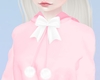 T! Bunny Hoodie Pinku