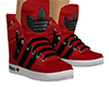  Sneakers High Red