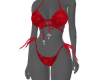 Red LV Bikini